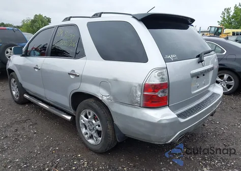 2004 Acura Mdx из США, поврежденный, VIN 2HNYD18954H512378